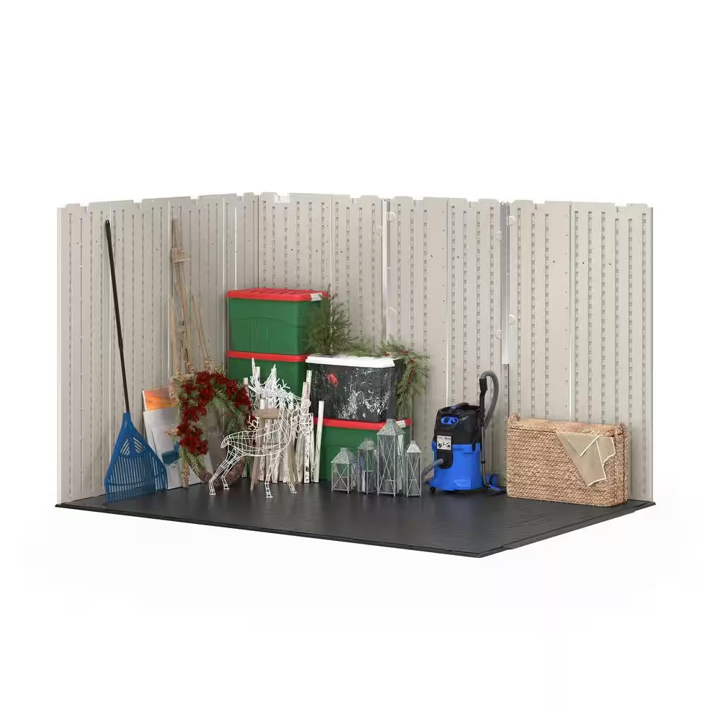 Vista 10 Ft. W X 7 Ft. D Plastic Shed (74.10 Sq. Ft.)