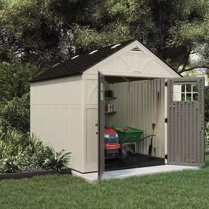 Tremont 8 Ft. 4-1/2 In. X 10 Ft. 2-1/4 In. Plastic Storage Shed