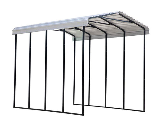 Arrow Carport, 14 ft. x 20 ft. x 14ft. Eggshell 14′ x 20′ x 14′
