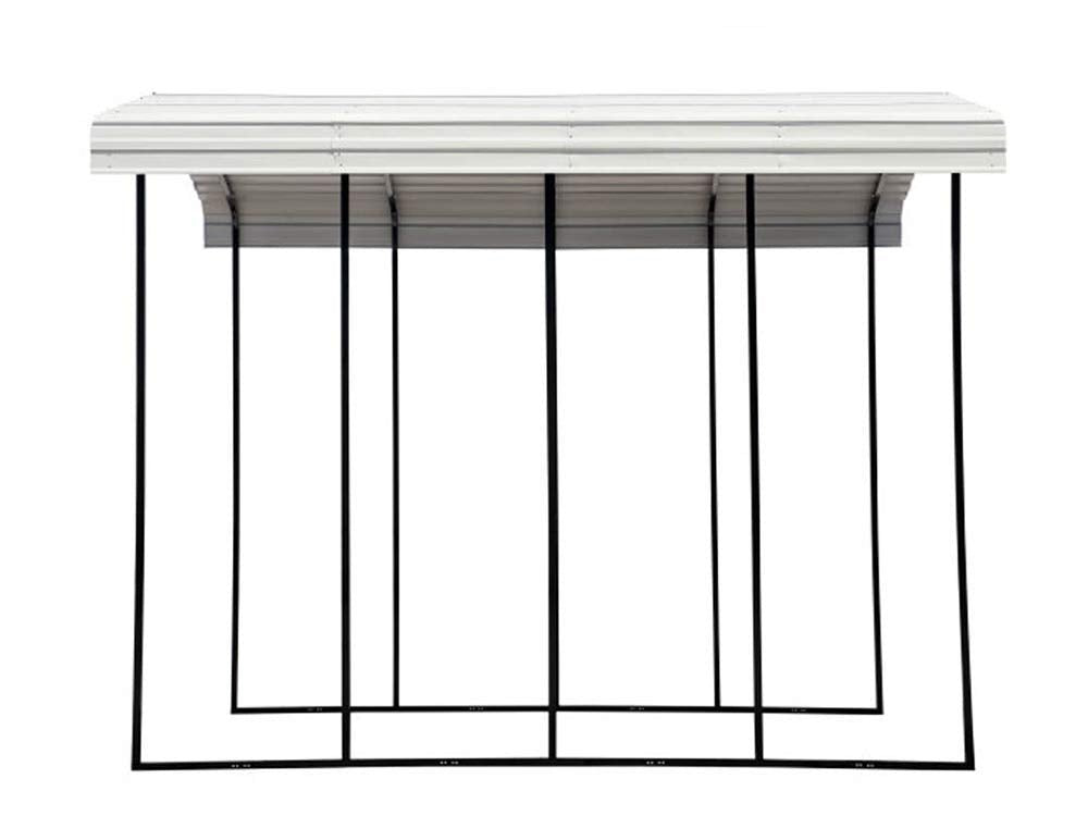 Arrow Carport, 14 ft. x 20 ft. x 14ft. Eggshell 14′ x 20′ x 14′