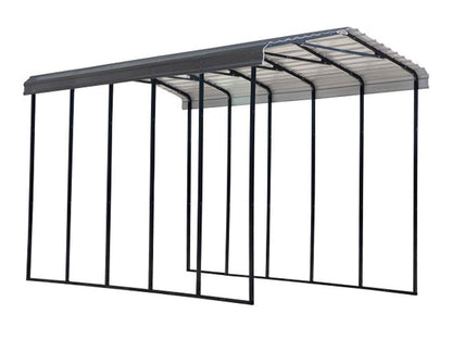 Arrow Carport, 14 ft. x 24 ft. x 14ft. Charcoal 14′ x 24′ x 14′
