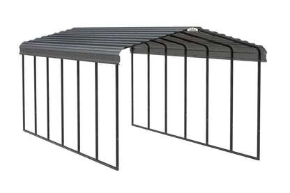 Arrow Carport, 12 ft. x 29 ft. x 9ft. Charcoal 12′ x 29′ x 9′