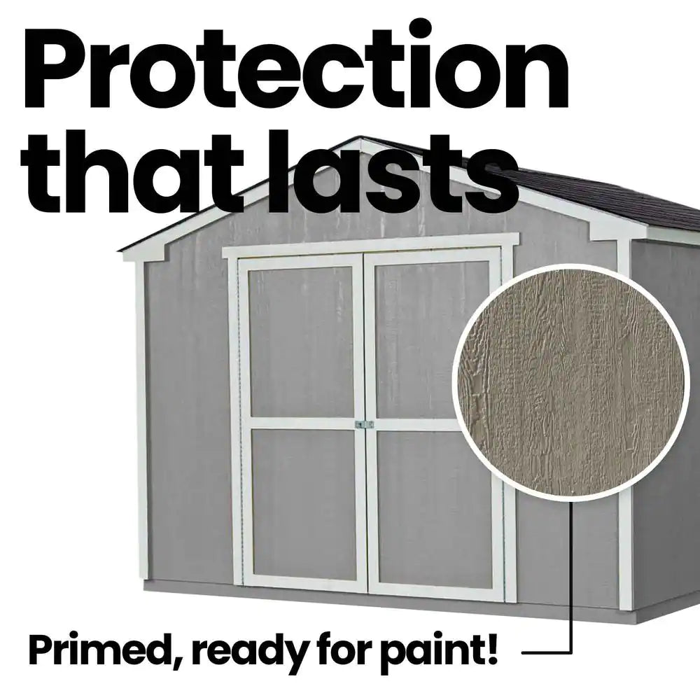 Princeton Do-It-Yourself 10 Ft. X 10 Ft. Outdoor Ranch Wood Storage Shed with Smartside Siding (100 Sq. Ft.)