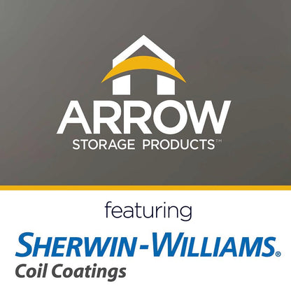 Arrow Carport, 12 ft. x 29 ft. x 9ft. Charcoal 12′ x 29′ x 9′