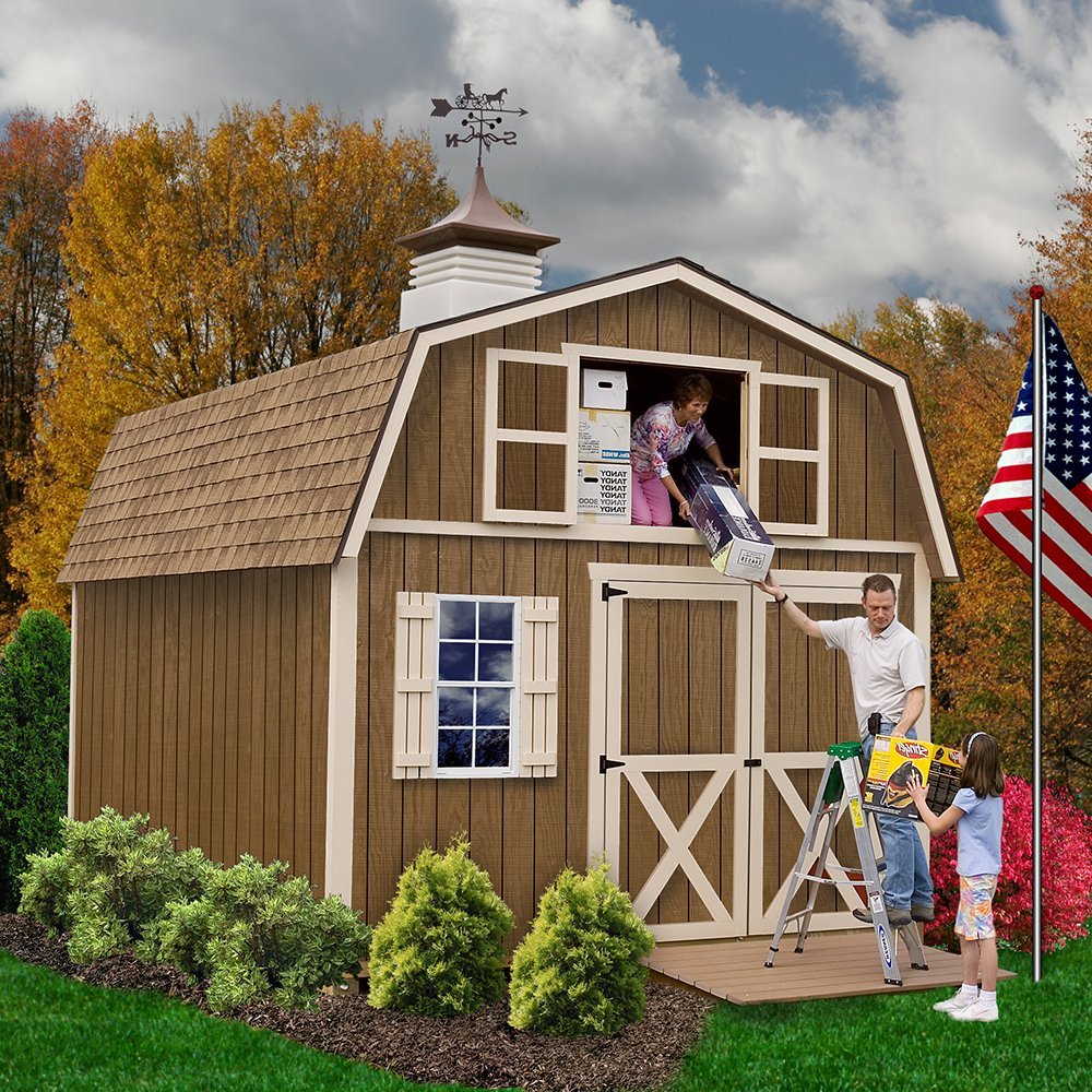 Best Barns Millcreek 12′ X 20′ Wood Shed Kit