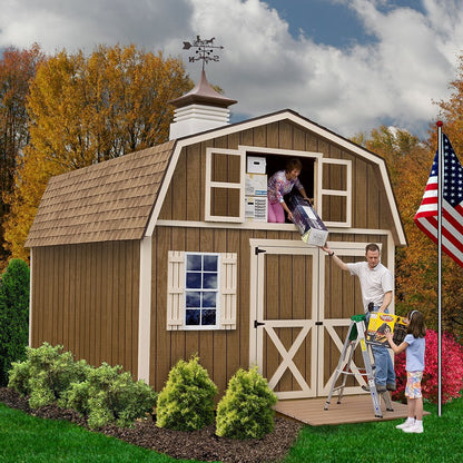 Best Barns Millcreek 12′ X 20′ Wood Shed Kit