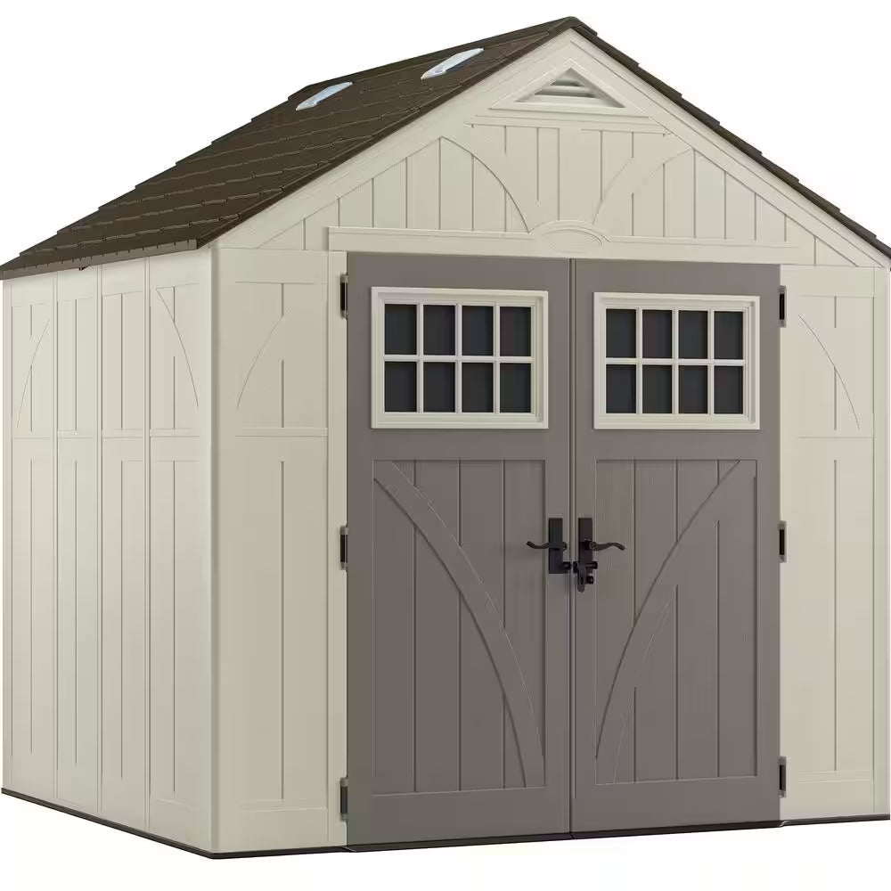 Tremont 7 Ft. 1-3/4 In. X 8 Ft. 4-1/2 In. Resin Storage Shed