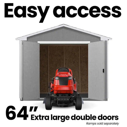 Princeton Do-It-Yourself 10 Ft. X 10 Ft. Outdoor Ranch Wood Storage Shed with Smartside Siding (100 Sq. Ft.)